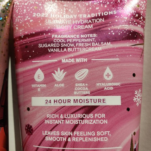 Bath & Body Works A Thousand Wishes and Twisted Pepper Mint Body Creams 8 oz New - Picture 5 of 6